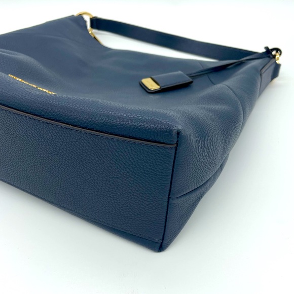 Navy & Gold Michael Kors Purse - Picture 4 of 10